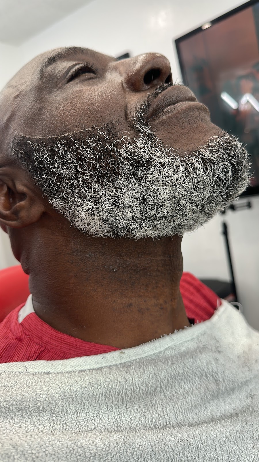Keoni Thompson at work in The Luxe